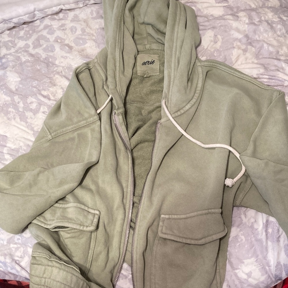 Aerie OverSized Zip Up
